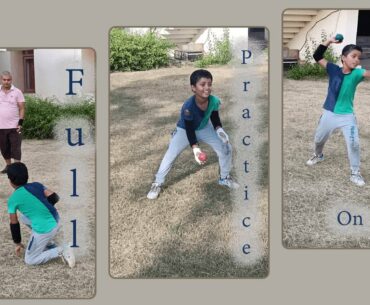 Full cricket practice on grass | batting practice on grass (day 2) | risingprince