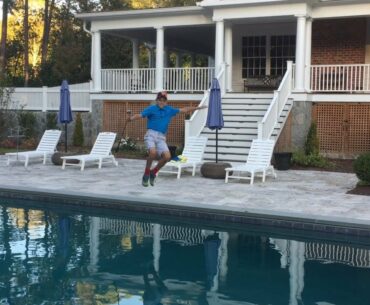 Jumping Into a Frigid Cold Pool - Hit 50 Subscribers!!