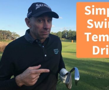 Simple Golf Swing Tempo Drill