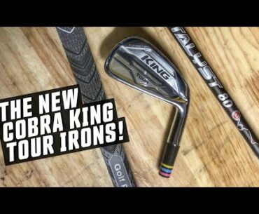 FIRST HIT: COBRA KING TOUR IRONS WITH MIM TECHNOLOGY!
