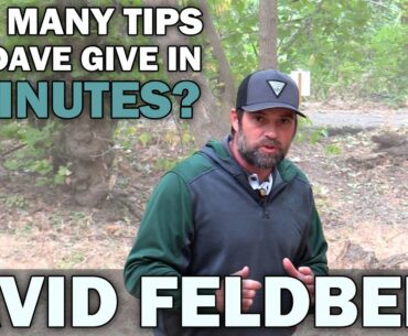 How Many Disc Golf Tips can David Feldberg Give in 2 Minutes