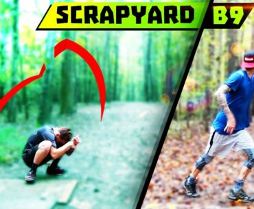 Disc Golf Gone Wrong  // Scrapyard B9 // Michael Holt Disc Golf