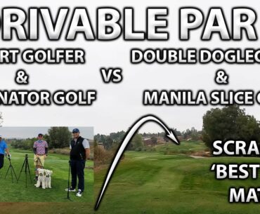 SCRAMBLE MATCH | DESERT GOLFER & TERMINATOR GOLF VS. DOUBLE DOGLEG GOLF & MANILA SLICE GOLF