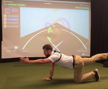 Corrective for poor golf setup posture