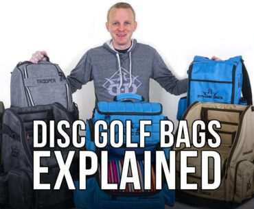 Choosing the right bag for your game! | Disc Golf Beginner's Guide