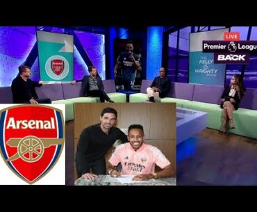 Ian Wright Reacts To Aubamyang Signing A New Contract At Arsenal #Aubasigns