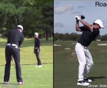 2020 Rory Mcilroy Swing | Driver-Iron 4D Slow Motion
