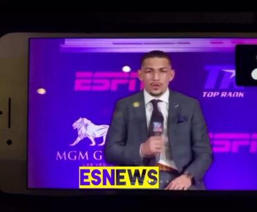 Teofimo after his win