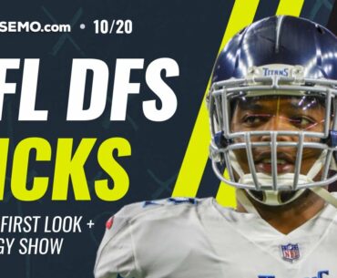 NFL DFS PICKS: WEEK 7 FIRST LOOK DRAFTKINGS + FANDUEL STRATEGY 10/20