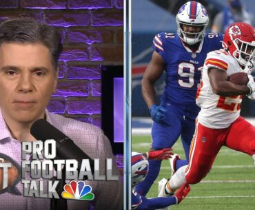 Chiefs' run game hits stride vs. Bills in Week 6 | Pro Football Talk | NBC Sports