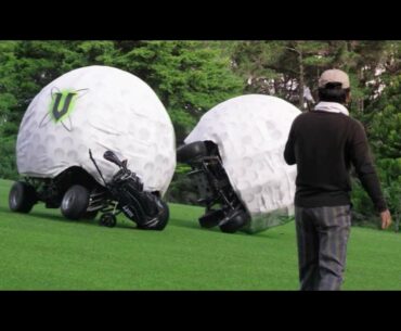 V Battle Carts - Golf Bag Destroyed