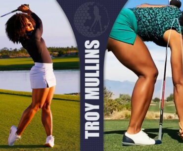 Troy Mullins is long drive golf champion but she’s striving for the LPGA