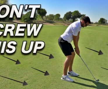 HOW TO HIT BALL BELOW FEET | Golf Tips