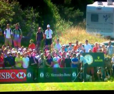 Tiger woods 2013 open 2nd tee