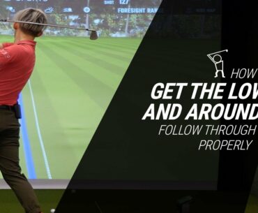 How to Properly Do the Low and Around Follow Through in your Golf Swing