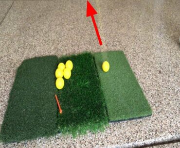 100 PURED SHOTS IN A ROW (Foam Golf Balls) **Satisfying