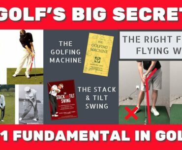 GOLF'S BIG SECRET | The Right Forearm Flying Wedge