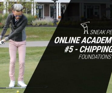 SNEAK PEAK OF NEW ONLINE ACADEMY #5 - Chipping Foundations