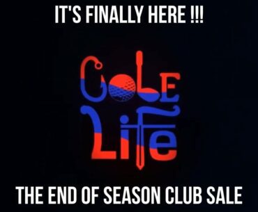 LEFTY GOLF CLUBS END OF SEASON SALE