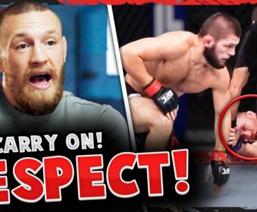 Reactions to Khabib Nurmagomedov vs Justin Gaethje, Conor McGregor reacts to Khabib RETIRING UFC 254