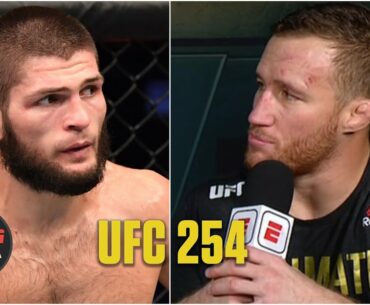 Justin Gaethje discusses loss to Khabib Nurmagomedov | UFC 254 Post Show | ESPN MMA