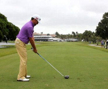 Graeme McDowell tees off - 18th hole WGC Cadillac Championship, Doral