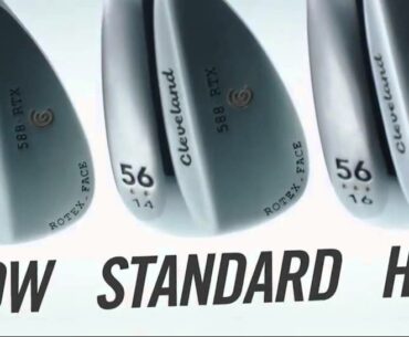 Cleveland Golf 588 RTX Wedge - Satin Chrome or Black Pearl Finish