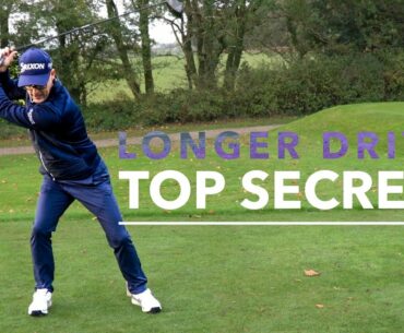 TOP SECRETS for LONGER golf DRIVES