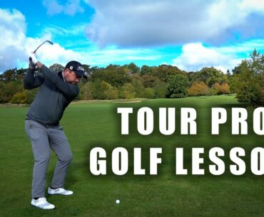 On Course Golf Lesson From A Tour Pro... | Answering Your Questions!!!