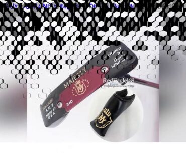 Cooyute nueva Palos de Golf Maruman majesty 345 Golf putter 34 inc mango de Golf de acero con llave