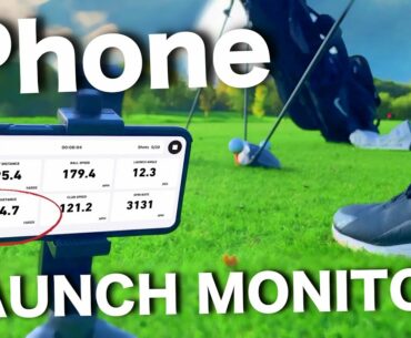 FREE Golf LAUNCH MONITOR app for iPhone! Too good to be true?
