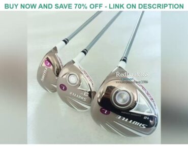 Cooyute nuevo conjunto de madera de Golf para mujer con Palos de Golf Maruman SHUTTLE con 3 madera