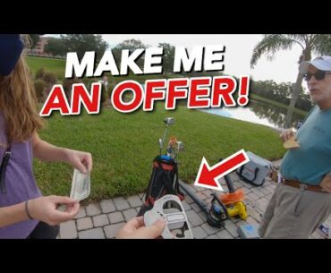 HE TOLD US TO MAKE AN OFFER