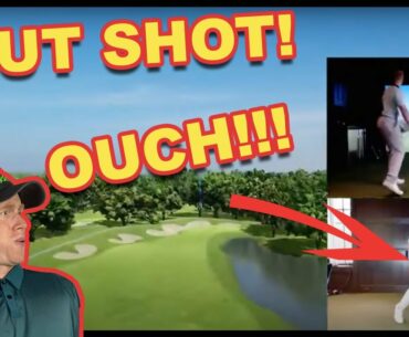 Pro Golf Streamer HITS himself in NUTS live! OUCH!