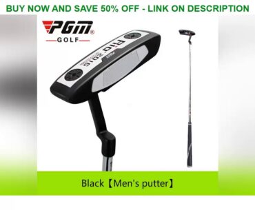 Palo de Golf derecho Putter de acero inoxidable para Golf equipo de entrenamiento Putter de hierro