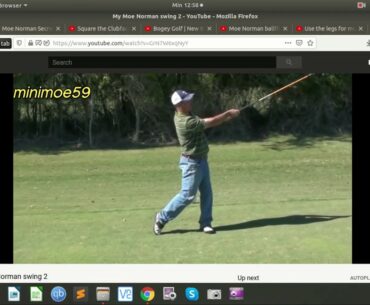 List of GOLFER that INSPIRED BY MOE NORMAN GOLF SWING [Updated #1]