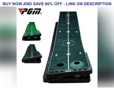 Pgm 3M palo de Golf para interiores entrenador estera de entrenamiento de Golf Putter ajustable pen