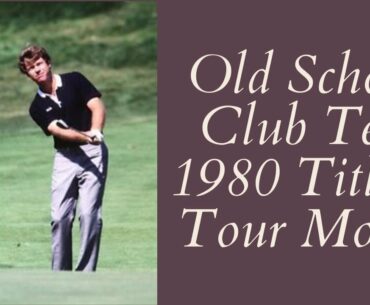 Old School Club Test1980 Titleist Tour Model