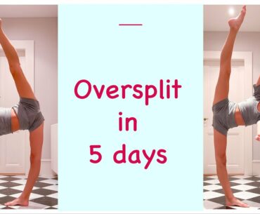 HOW TO do OVERSPLITS in 5 DAYS. TESTING INTENSIVE ONLINE PROGRAM from EKATERINA PIROZHKOVA.