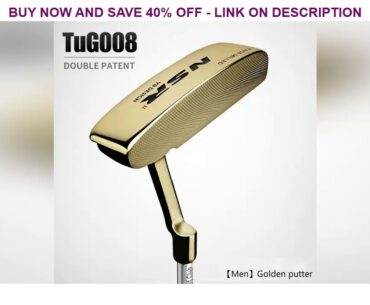PGM Golf Club NSR hombre Oro Negro oro putter especial
