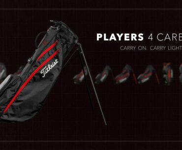 Titleist Players 4 Carbon Stand Bag