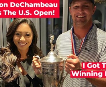 US OPEN 2020 LIVE Tournament Coverage - Bryson DeChambeau Winning Putt!
