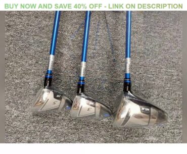 Los hombres de MP1100 Golf Club 3 uds Club de Golf + Fairway R/S/SR grafito Club + gorros y sombrer