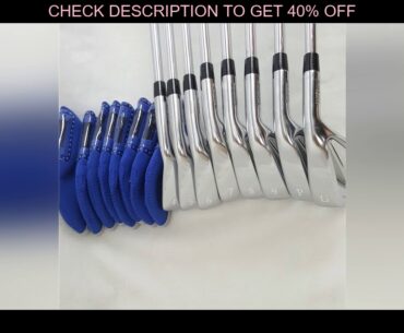 8 Uds golf iron JPX919 Set palos de Golf de hierro forjado palos de Golf 4-9PG R/S acero flexible/e