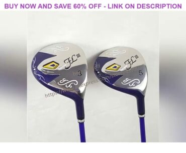 Nuevo Club de Golf para mujer Maruman FL III Driver + Fairway Wood + Iron + Putter (sin bolsa) con