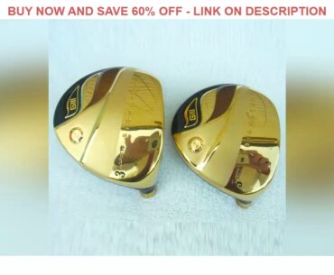 Nuevo Cooyute Golf cabezas GIII Fairway Wood Golf cabeza 3/15 de oro 5/18 de madera de color palos