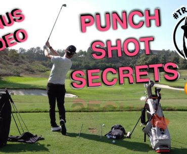 How To Successfully Play A Golf Punch Shot | TrottieGolf