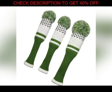 Cubierta para la cabeza de Golf calcetines de Putter duraderos cubierta de cabeza de punto de prime