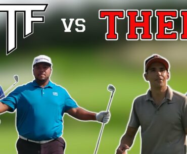 Fans Challenged us to a 2 Man Scramble Matchplay | OTF vs Them |