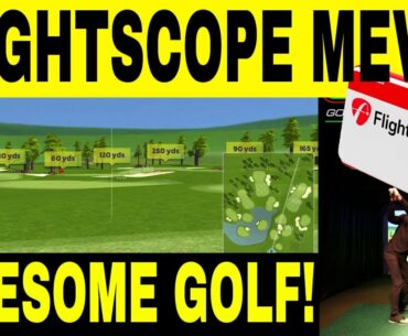 Awesome Golf Simulator REVIEW for Flightscope Mevo Plus (UPDATE)